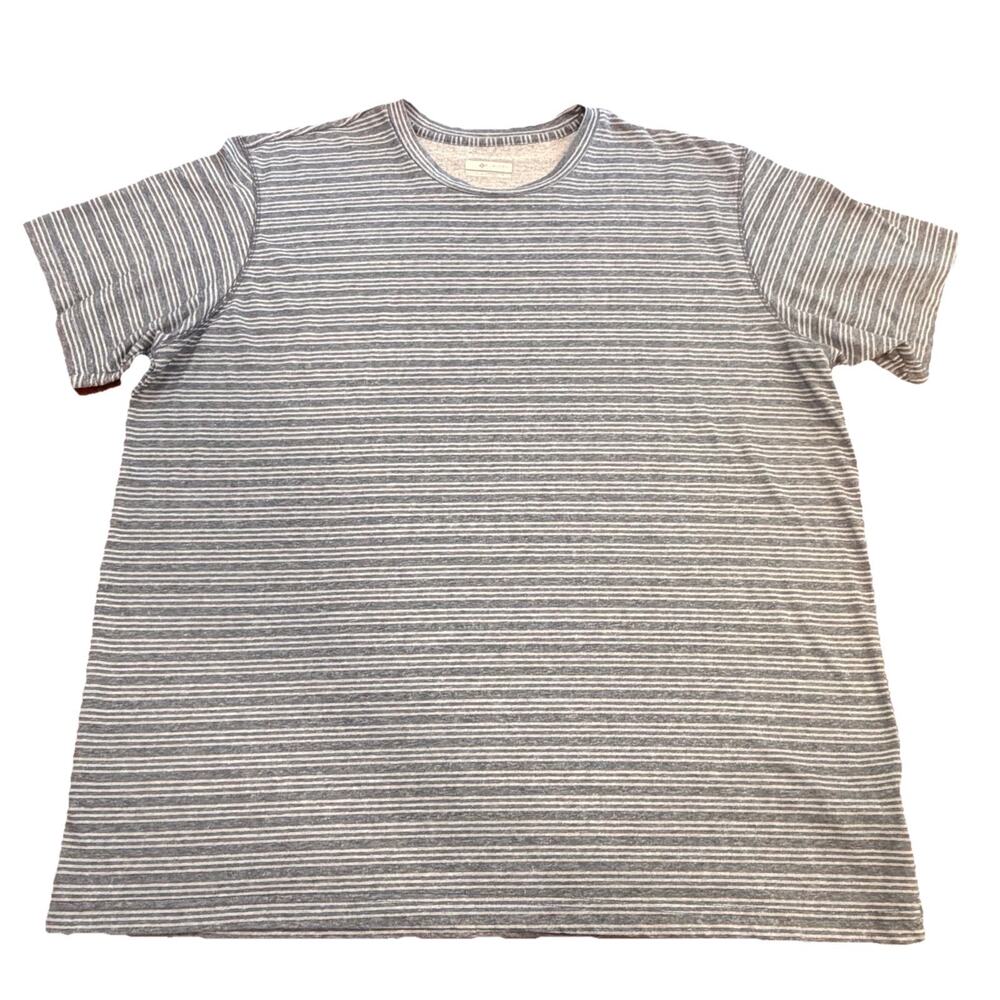 Columbia Shirt Mens Sz 2XL Gray Short Sleeve Omni Wick Lightweight Outdoor Hike - Picture 2 of 11